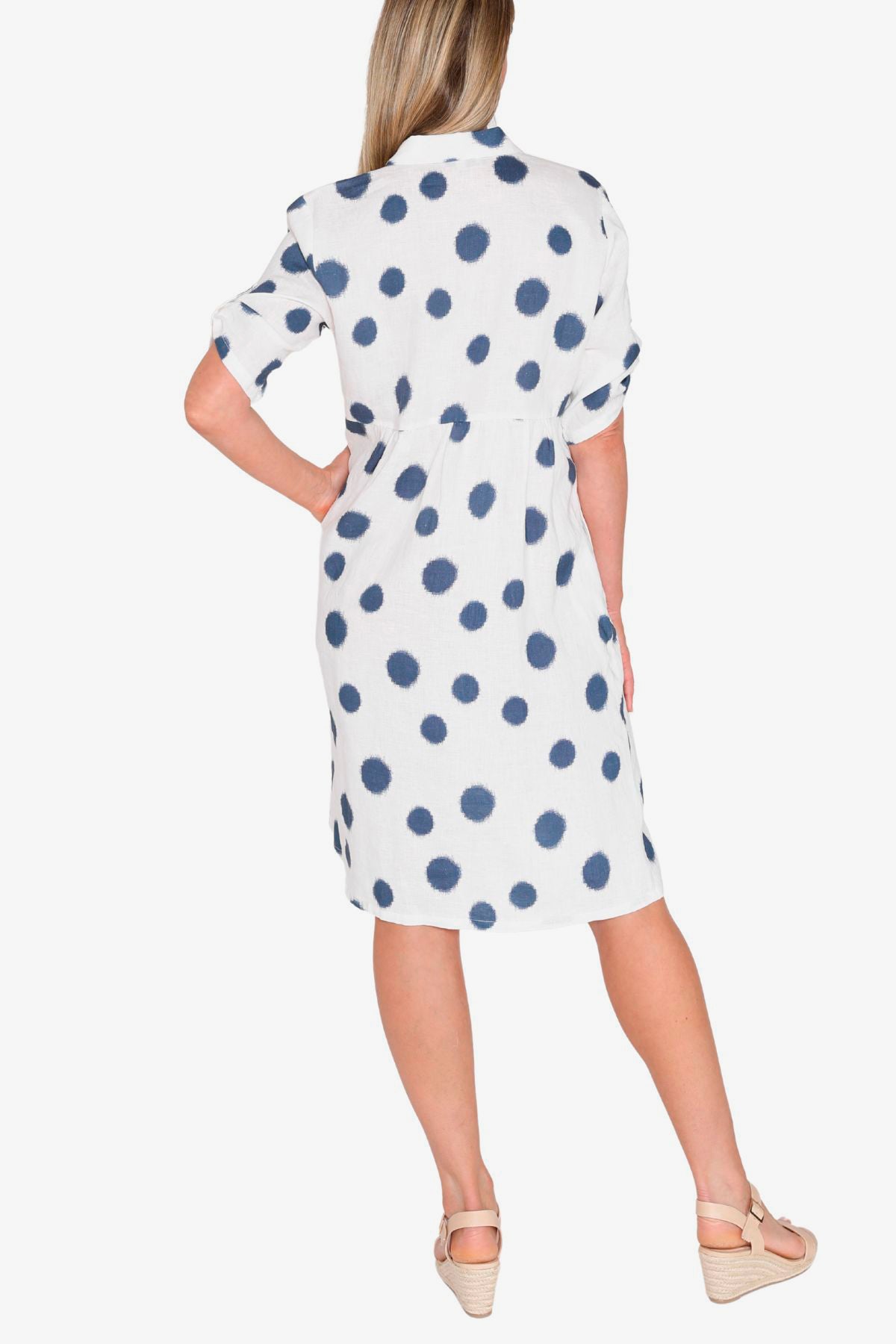 Womens Scratch Spot Dress Blue 596j5188a