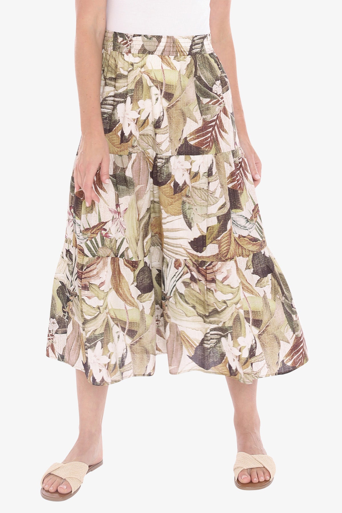 Womens Balmy Tropics Skirt Multicolor 596j6174a