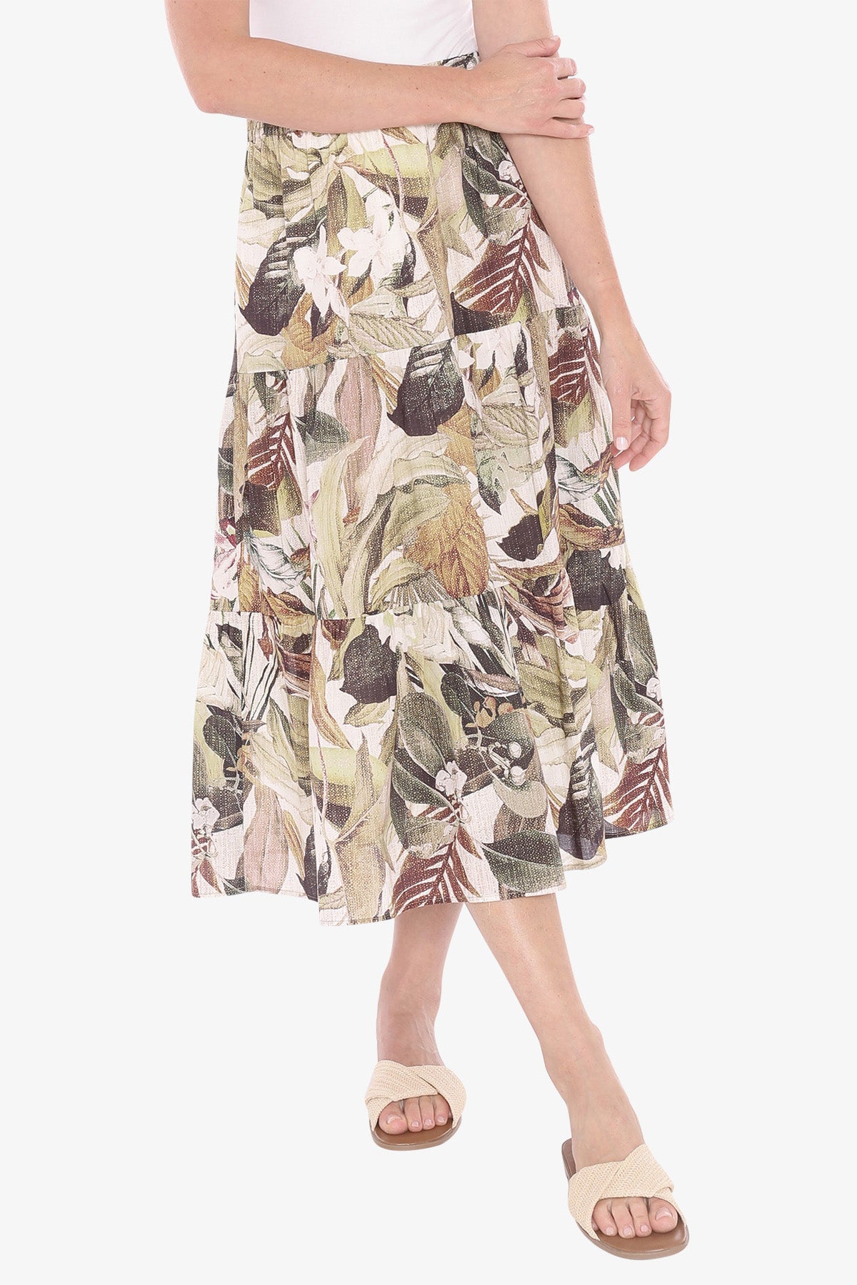 Womens Balmy Tropics Skirt Multicolor 596j6174a