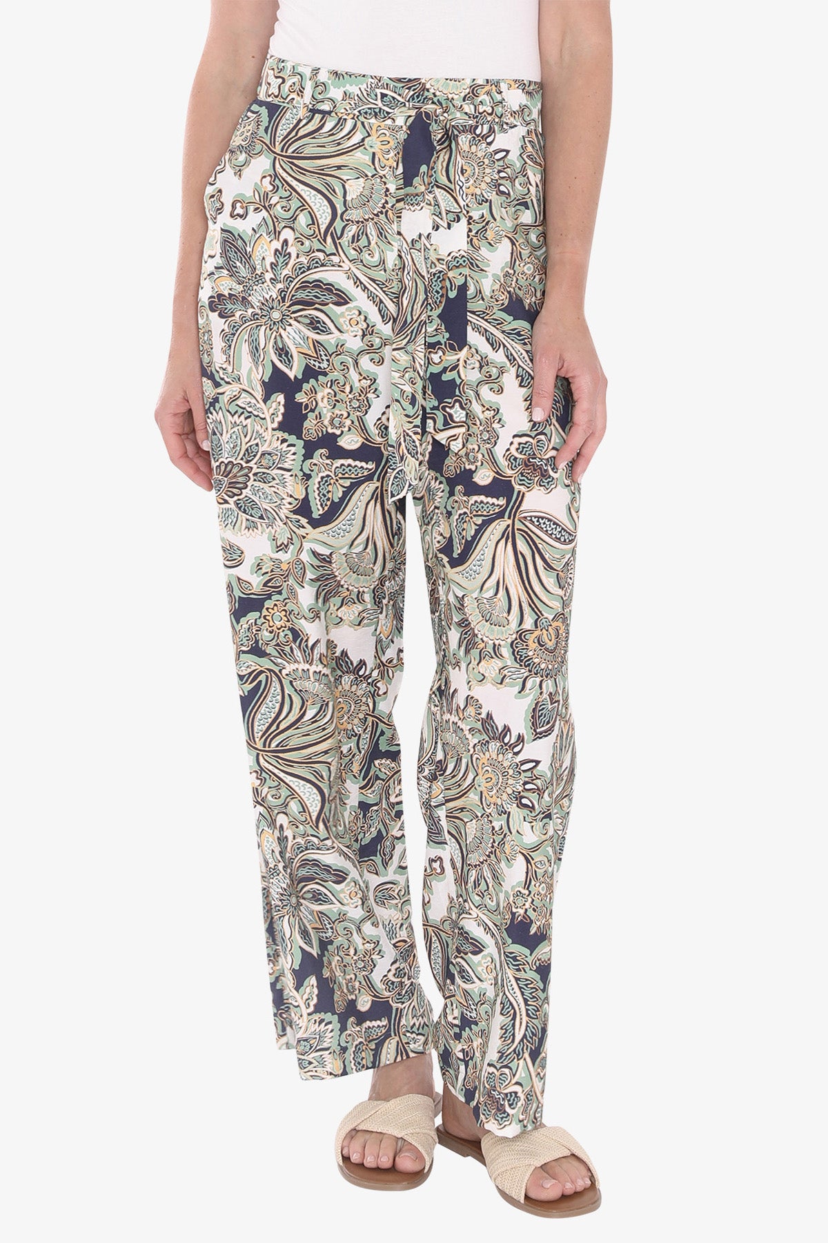 Womens Summer Chintz Pant Multicolor 596j7034a