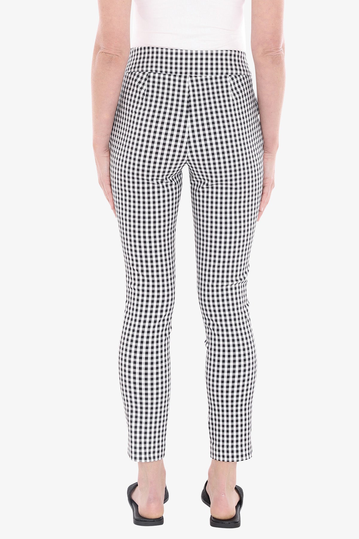 Womens Gingham Pant Multicolor 596j7149a