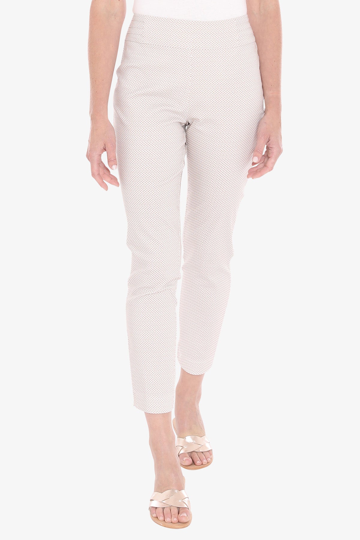 Womens Puzzle Geo Pant Beige 596j7151a