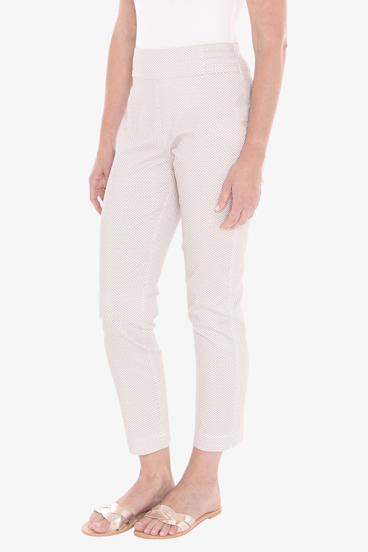 Womens Puzzle Geo Pant Beige 596j7151a