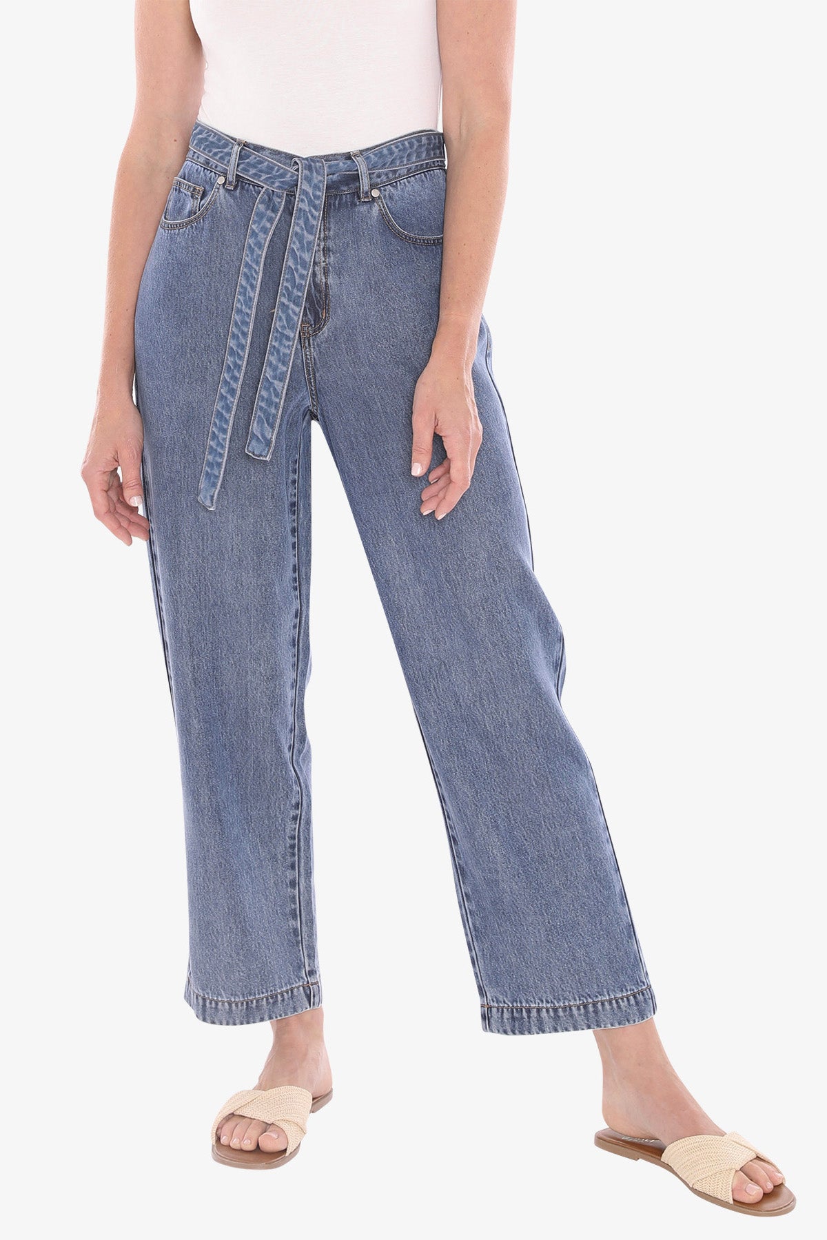 Womens Soft Denim Jean Blue 596j7164a