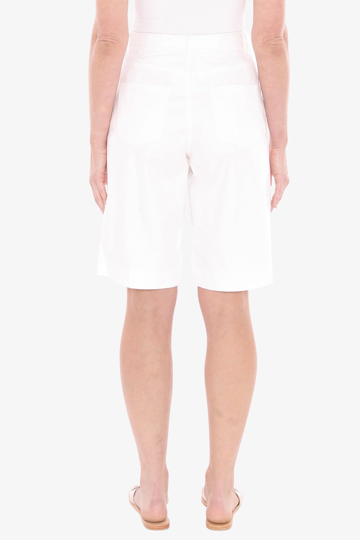 Womens Bermuda White Short White 596j8162a