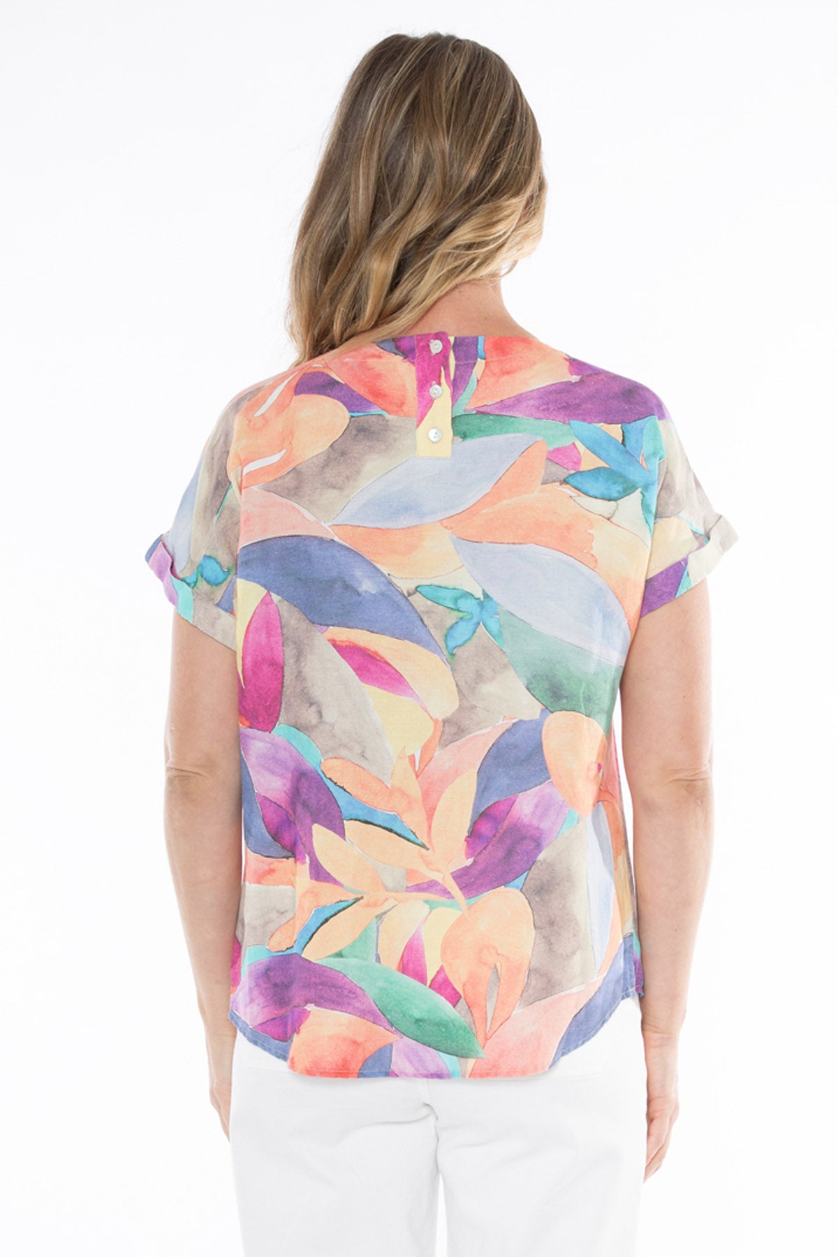 Women's Ocean Breeze Shell Top in Multicolour
