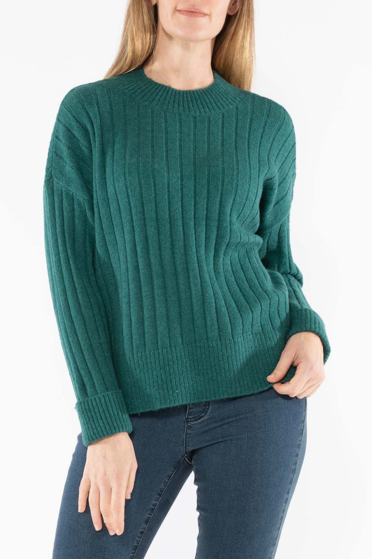 Women's Rib Knit Pullover
