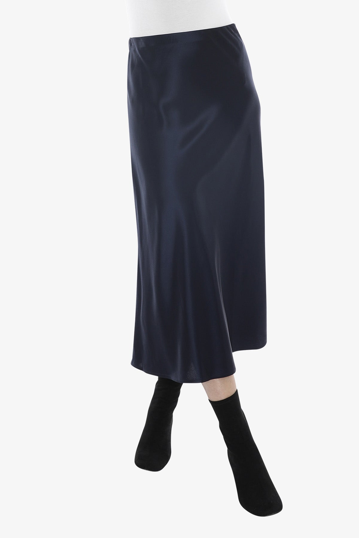 Bias Skirt in Ink