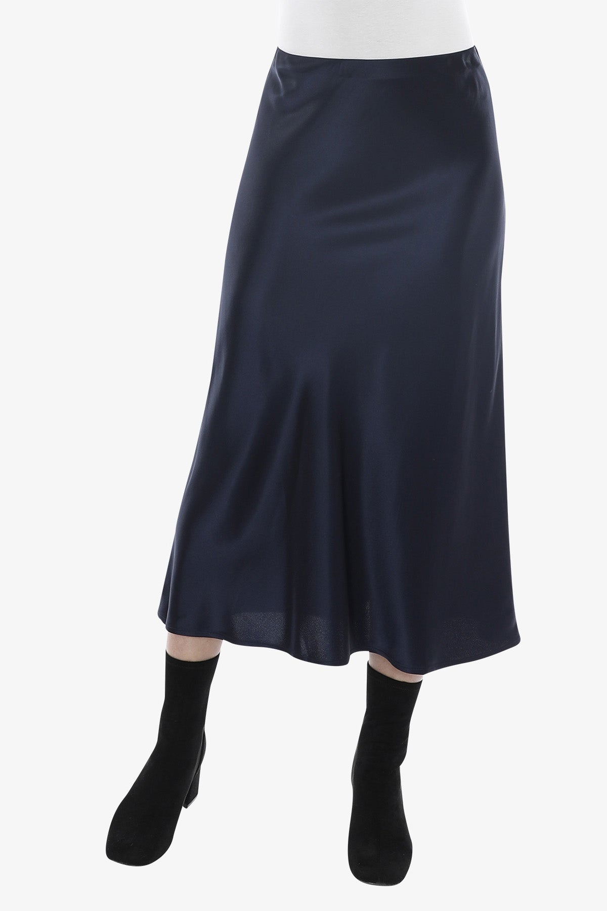 Bias Skirt in Ink