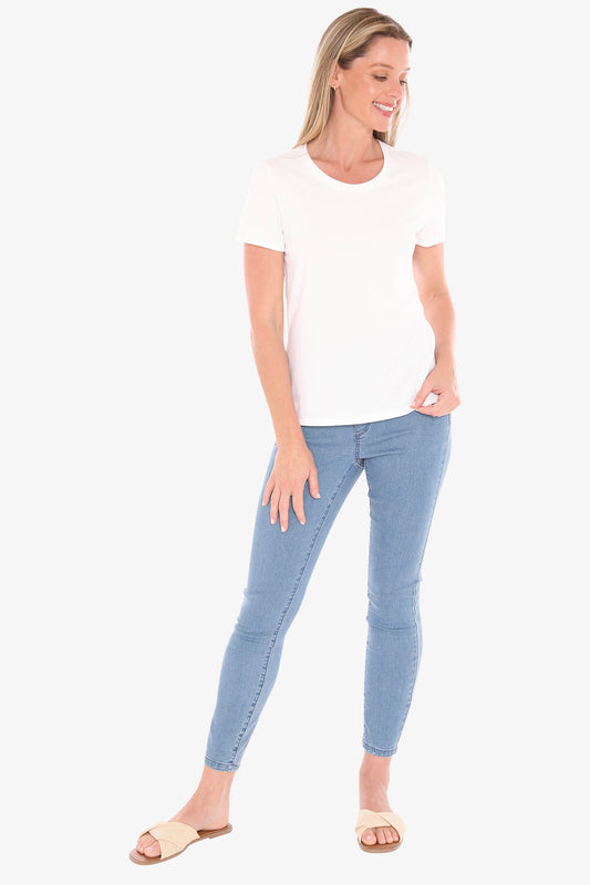 Womens Core Short Sleeve Tee White 59612009a