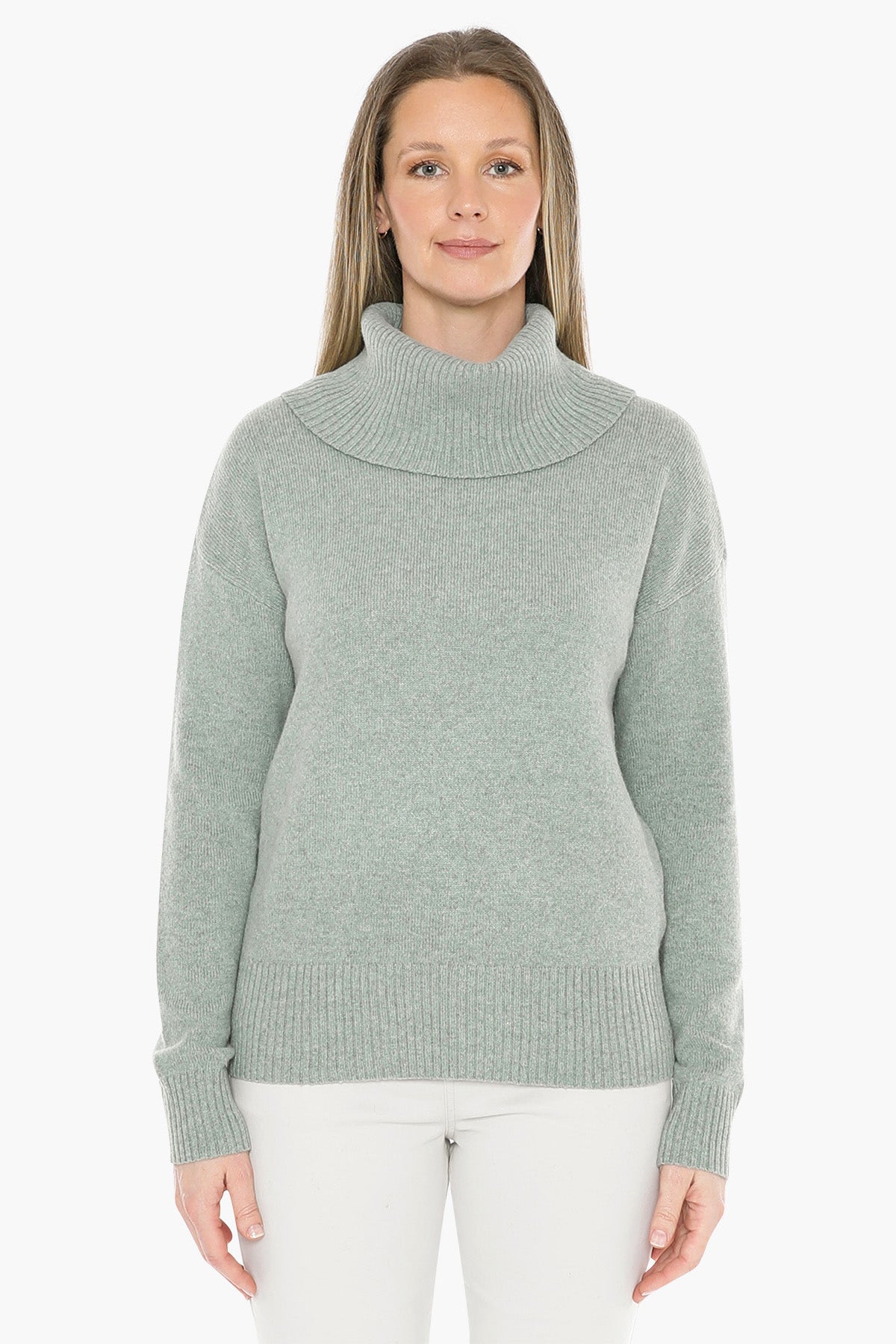 Cowl Neck Pullover in Alpine