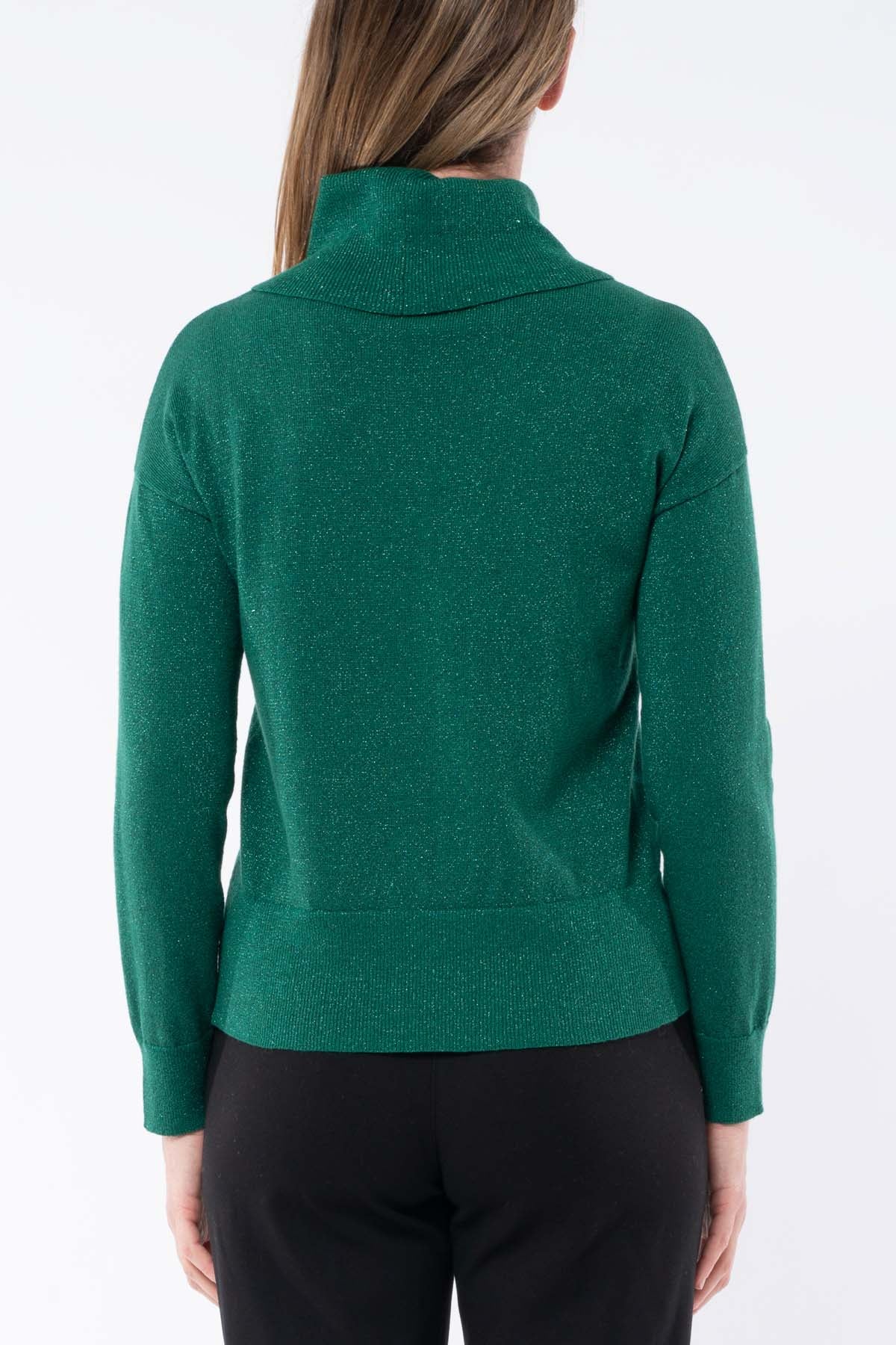 Women's Cowl Neck Pullover Hunter