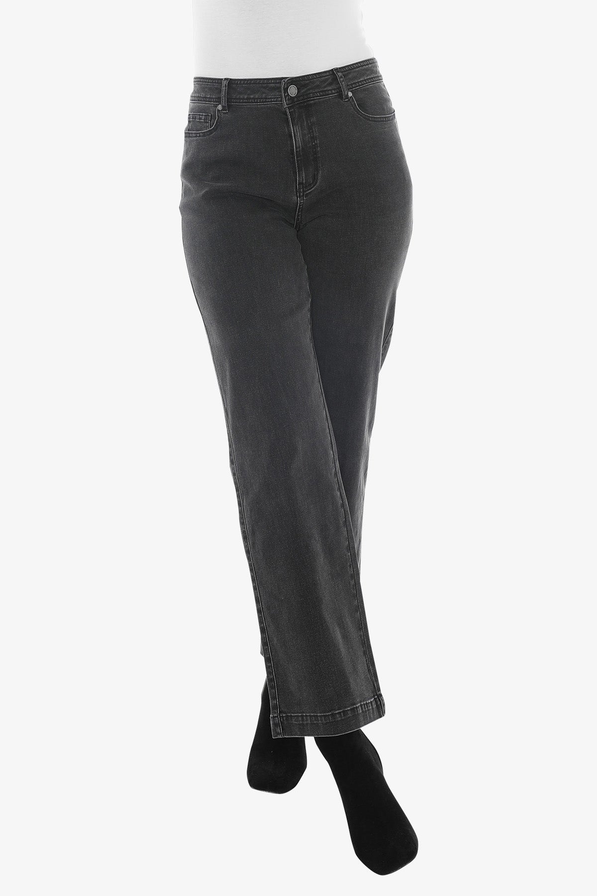 Denim Jean in Black Wash