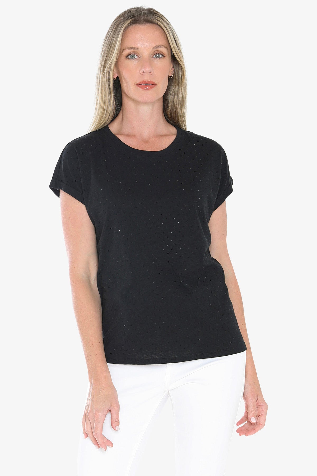 Womens Diamante Tee Black 59612006a