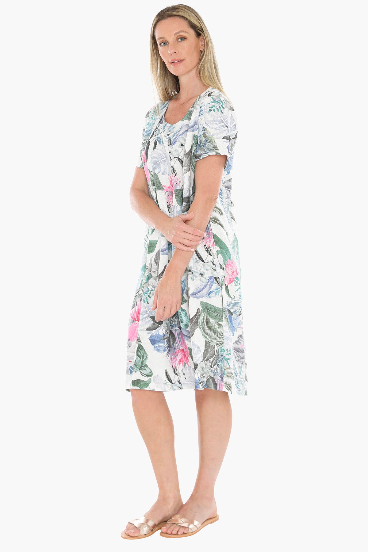 Womens Dusk Jungle Dress Multicolor 596j5170a