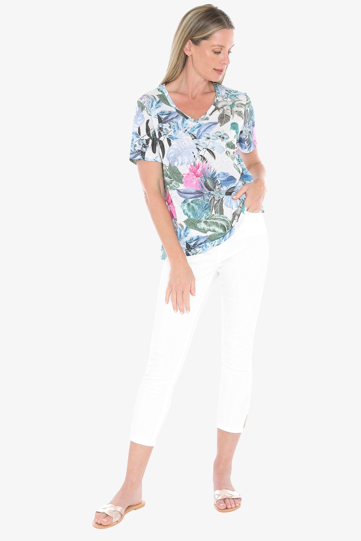 Womens Dusk Jungle Tee Multicolor 59612013a