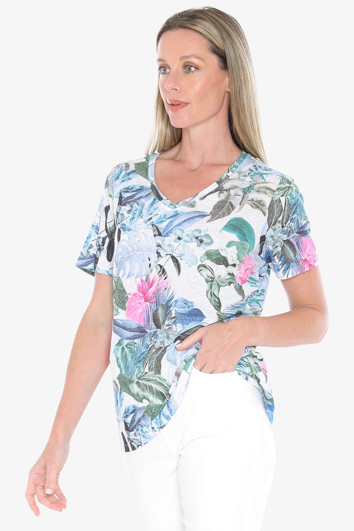 Womens Dusk Jungle Tee Multicolor 59612013a