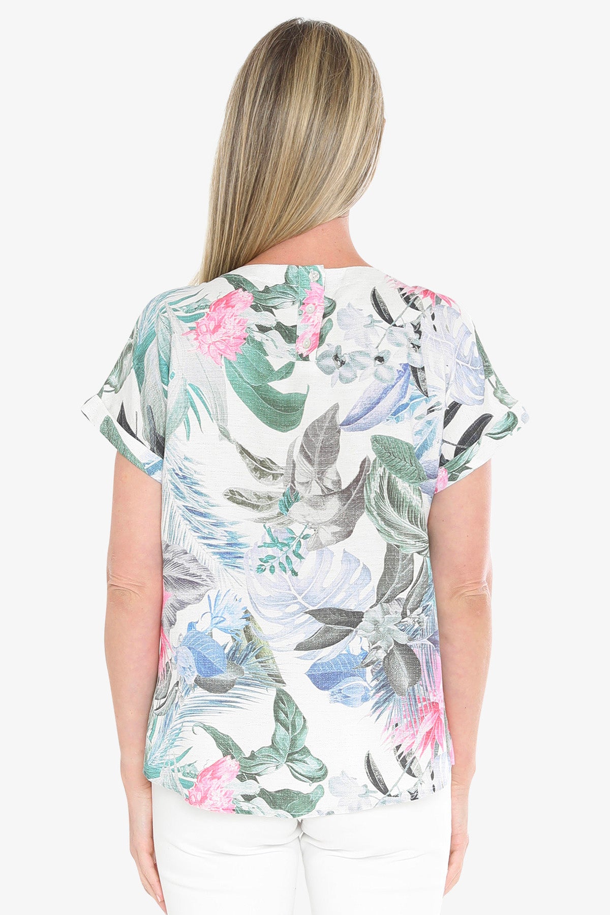 Womens Dusk Jungle Top Multicolor 596j3171a