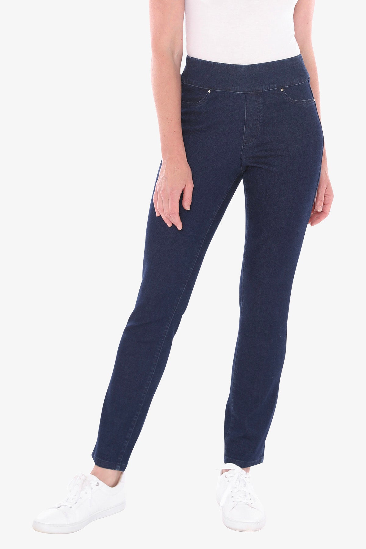 Womens fashion jegging navy 586j7036a