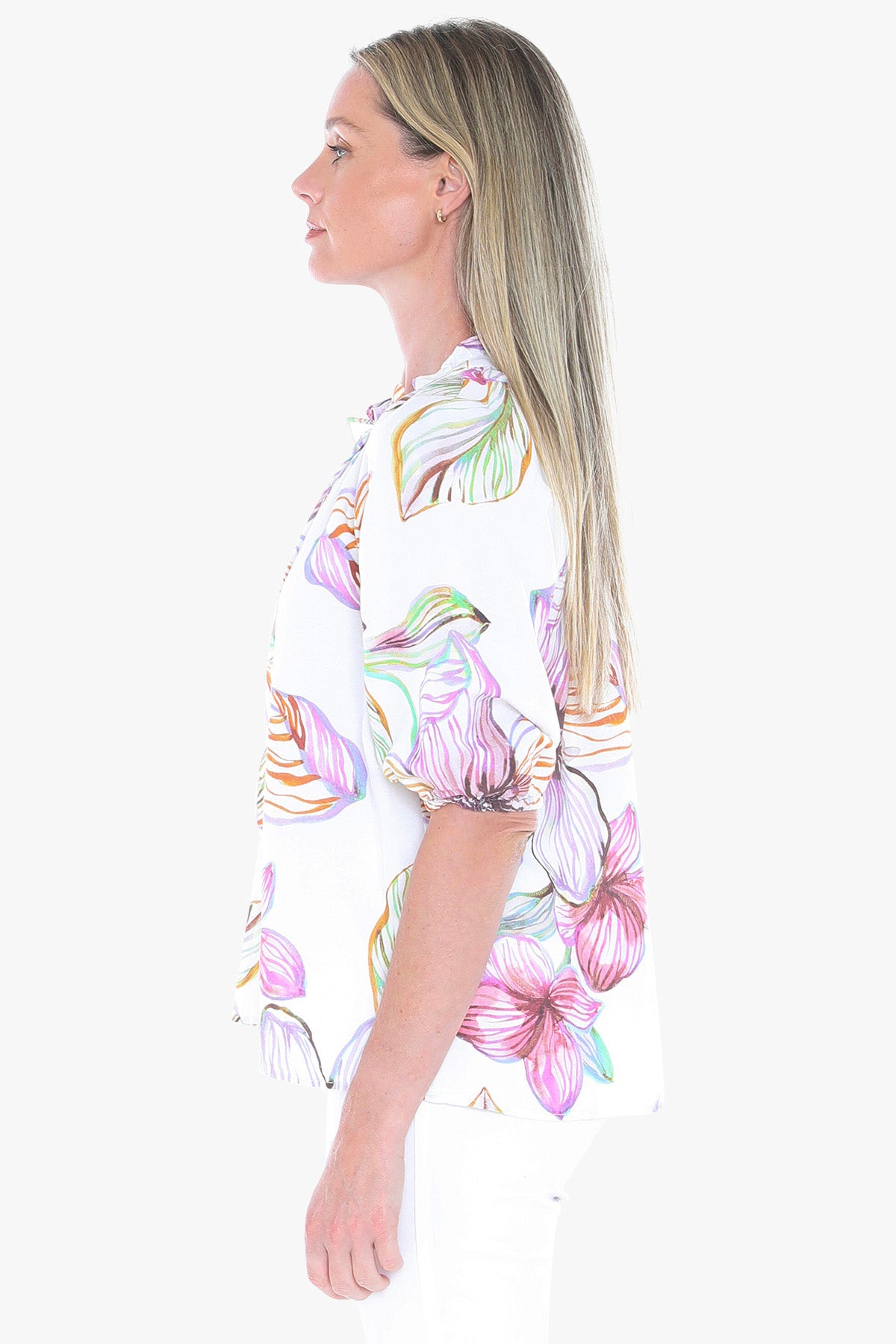 Womens Floraline Top Multicolor 596j3168a