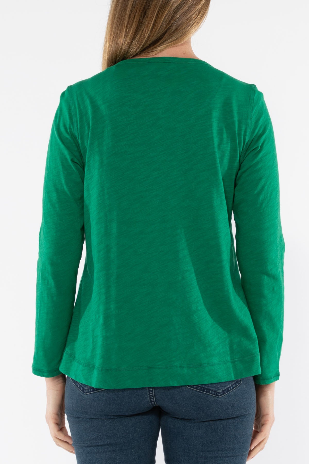 Women's Long Sleeve Swing Hem Tee Hunter