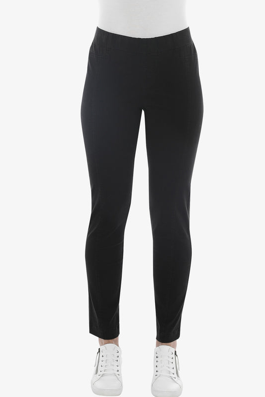 Luxury Seam Jegging in Black