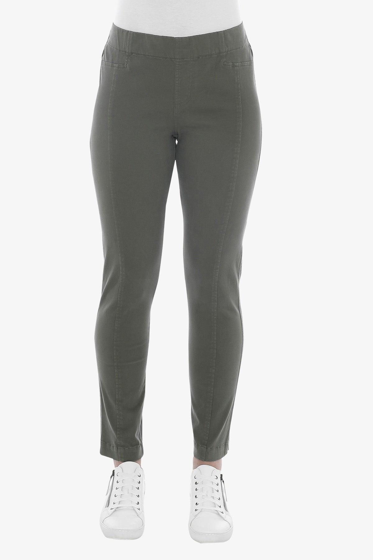 Luxury Seam Jegging in Khaki