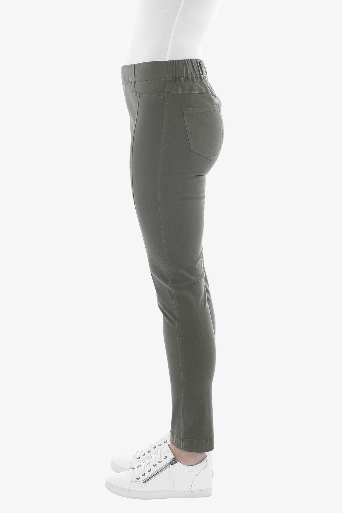 Luxury Seam Jegging in Khaki