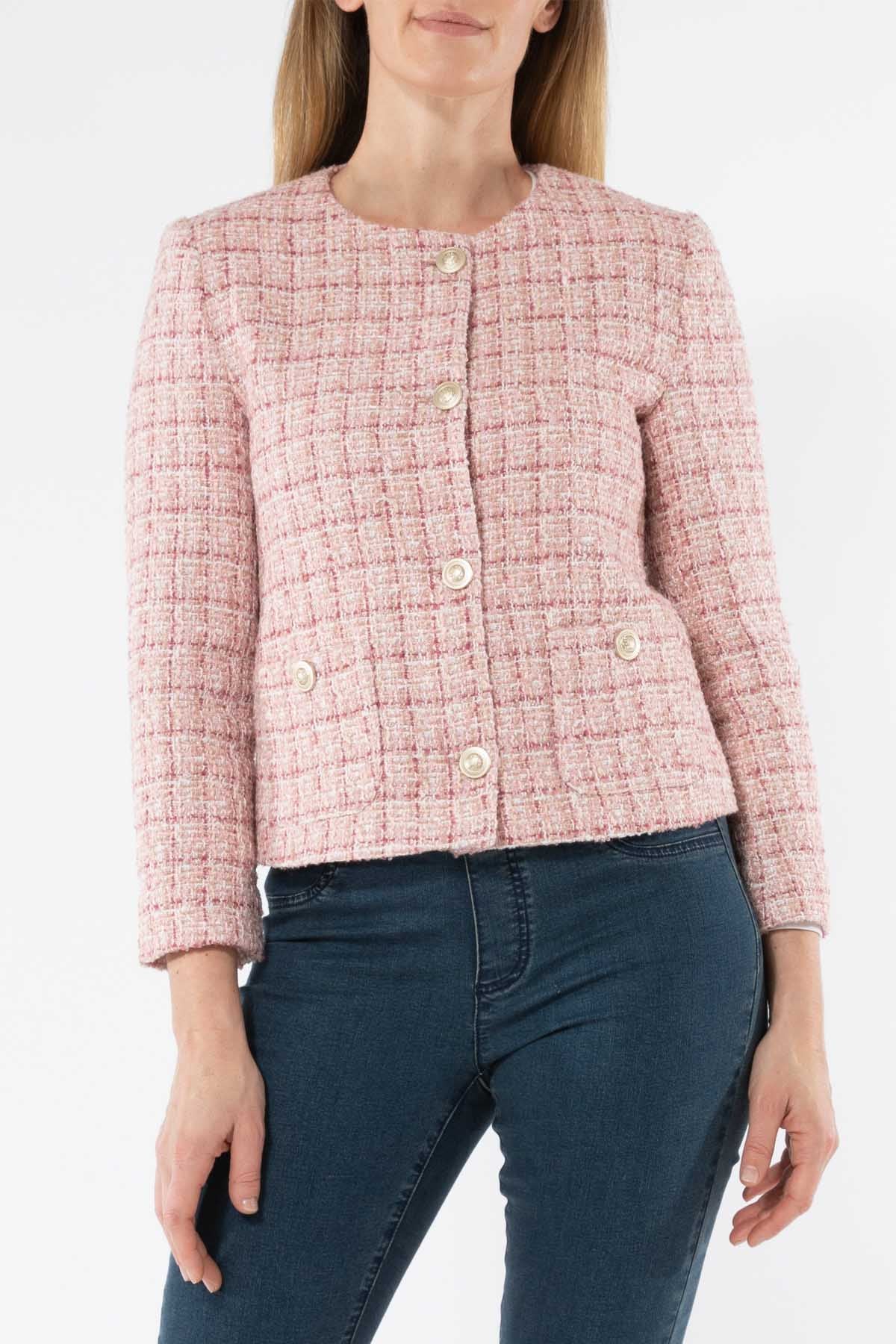 Women's Multi Boucle Jacket Blue