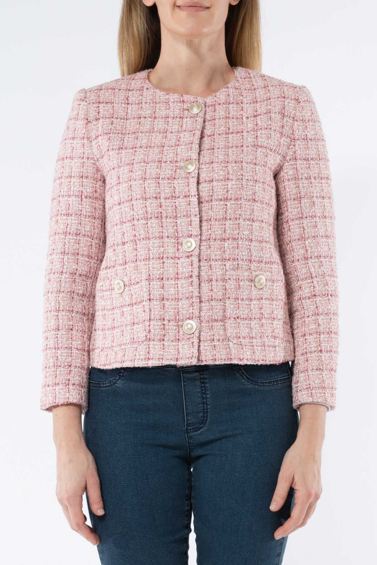 Women's Multi Boucle Jacket Blue