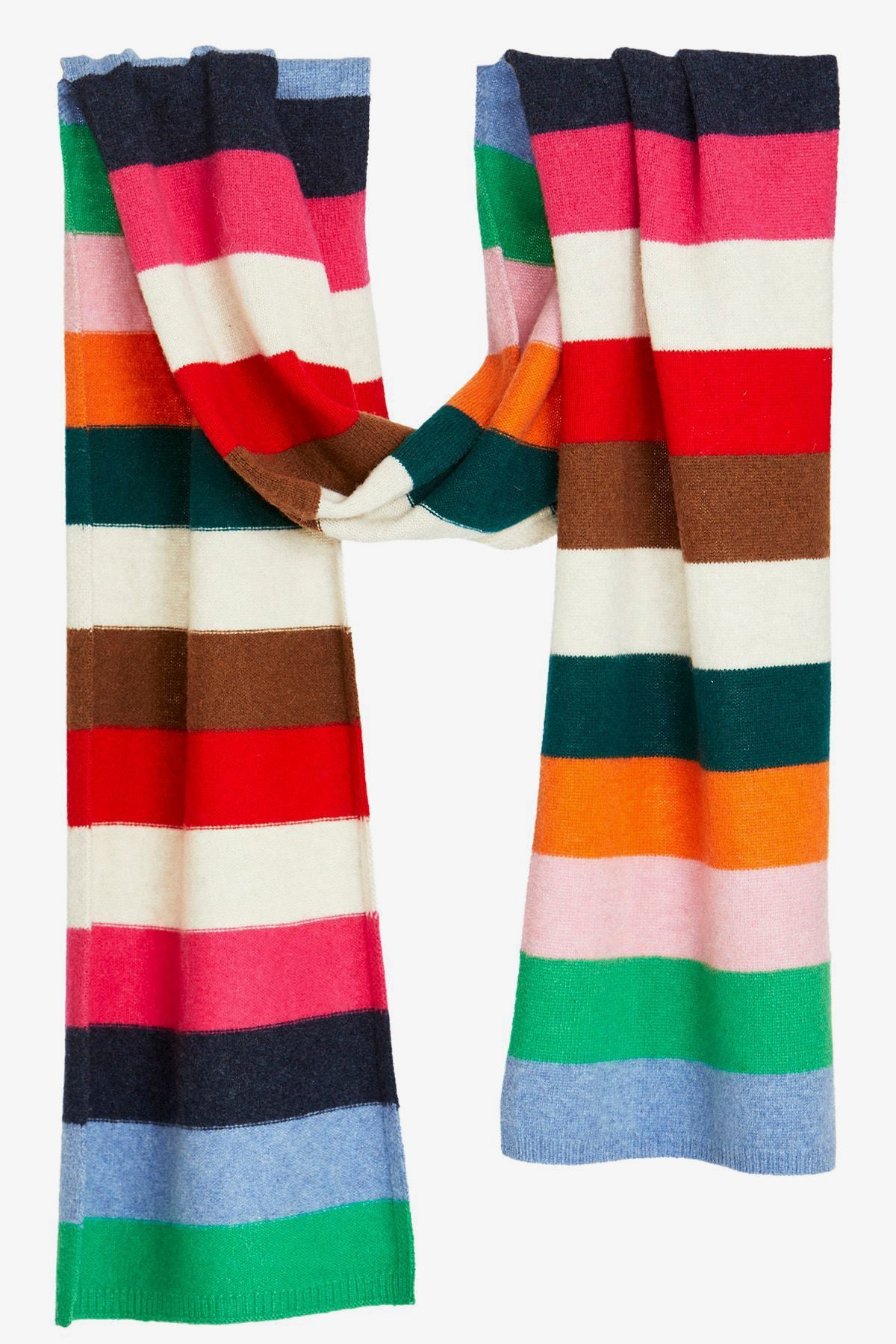 Womens Multi Stripe Scarf Multicolor 60619088a