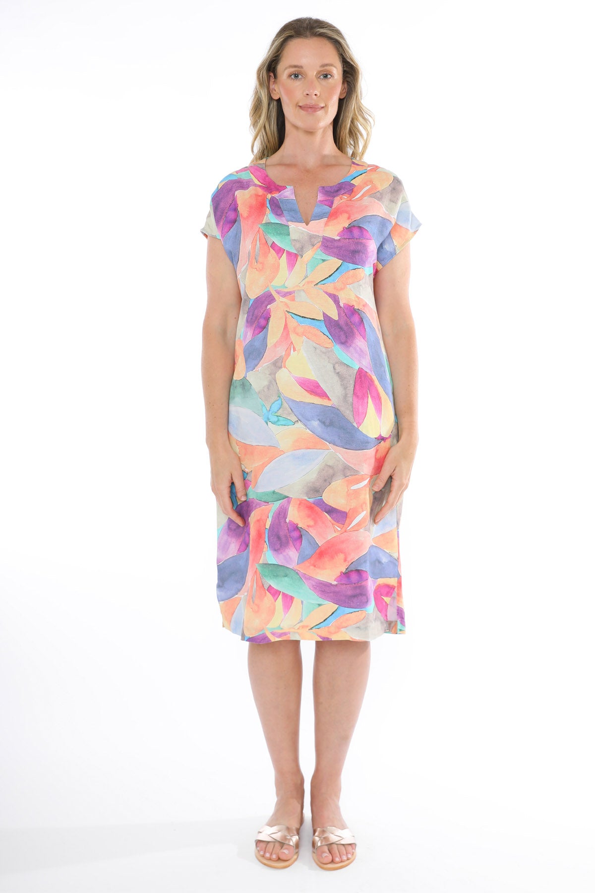 Women's Ocean Breeze Dress in Multicolour