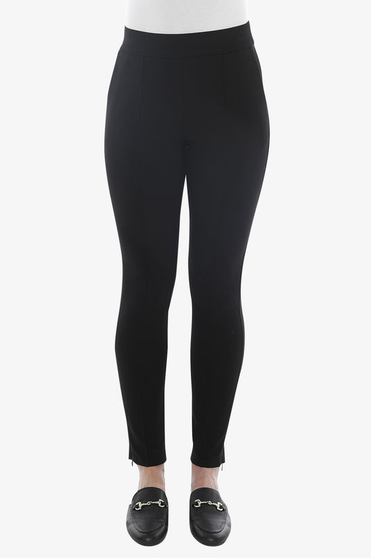 Ponte Slim Pant in Black
