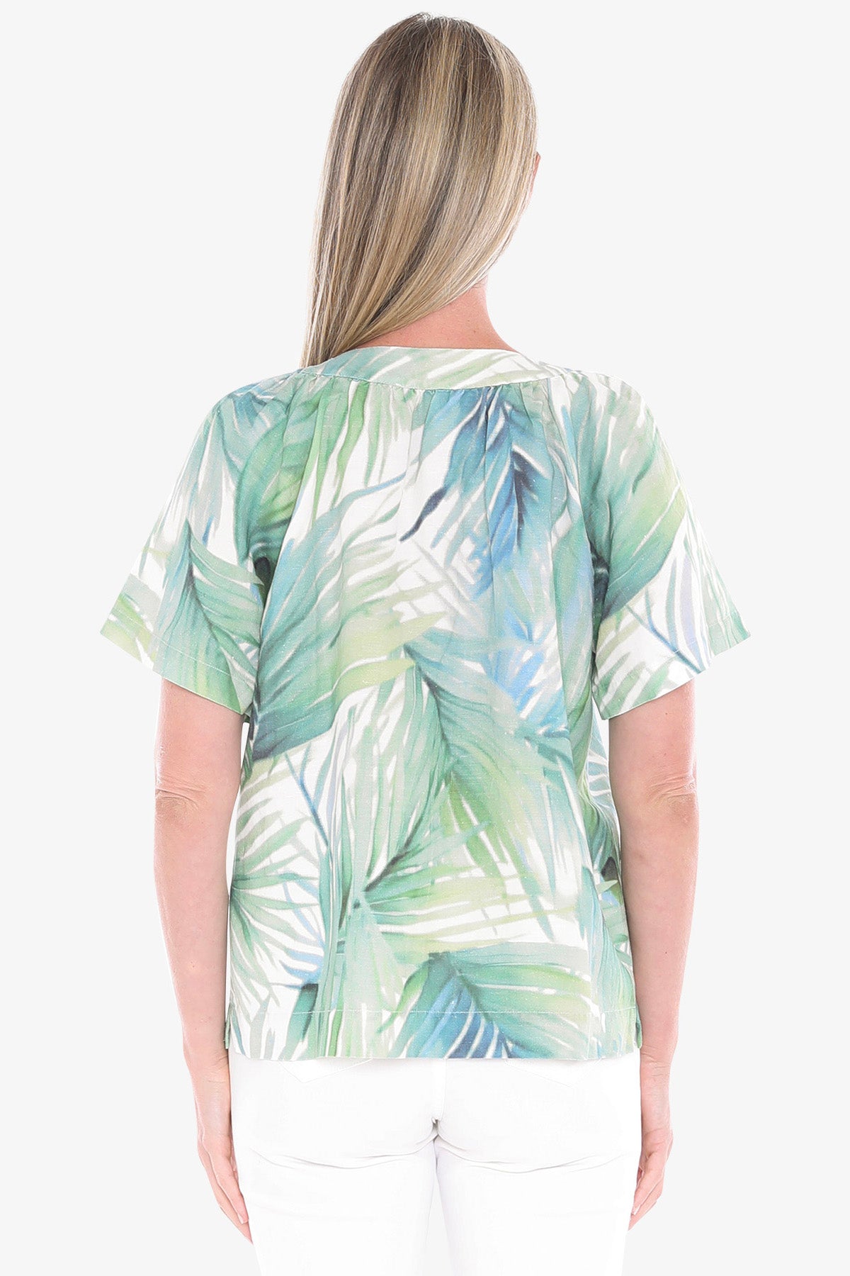 Womens Rainforest Top Multicolor 596j3051a