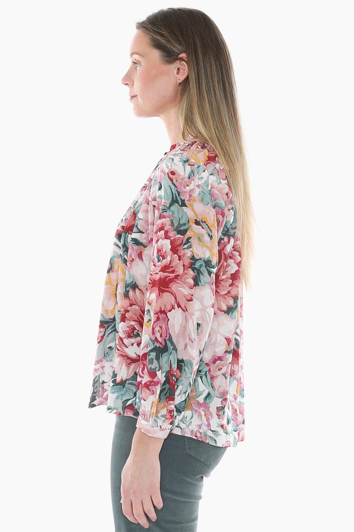 Rose Tapestry Top in Multi