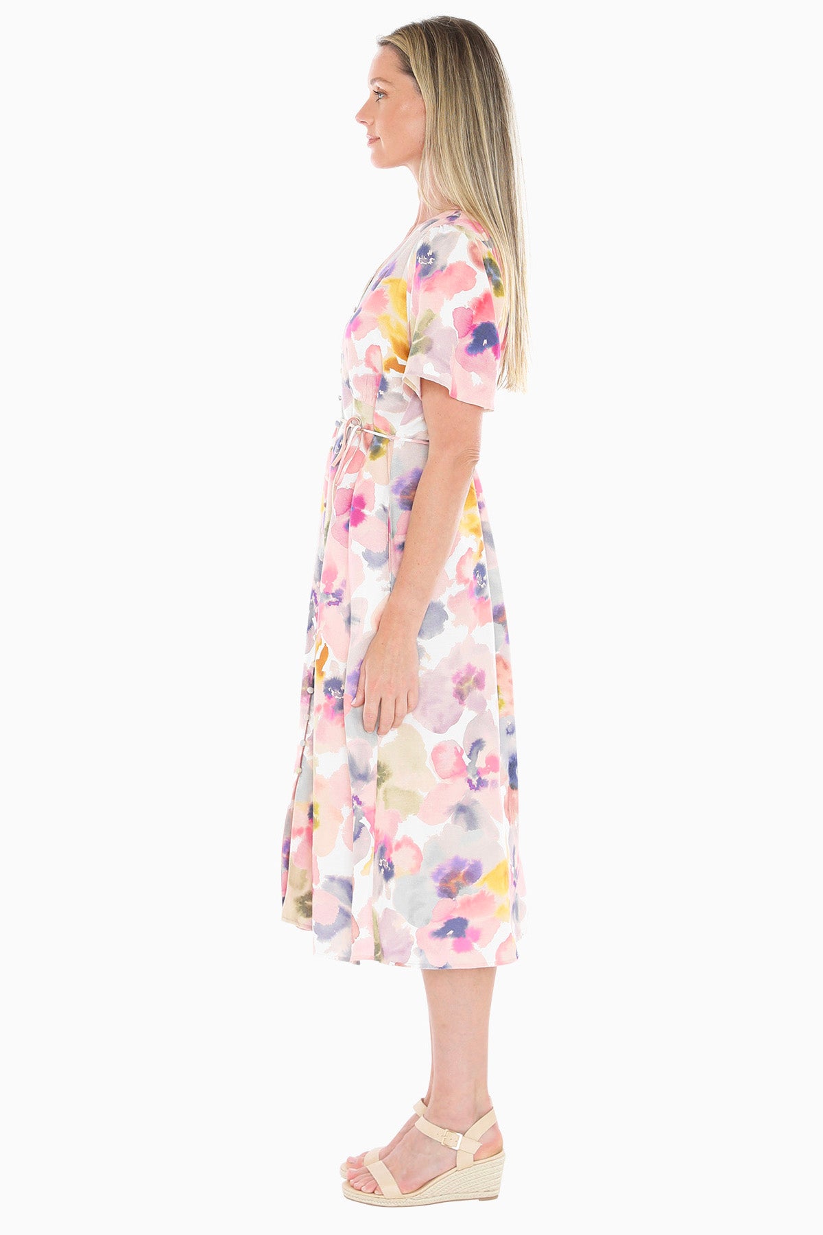 Womens Soft Blossom Dress Multicolor 596j5004a