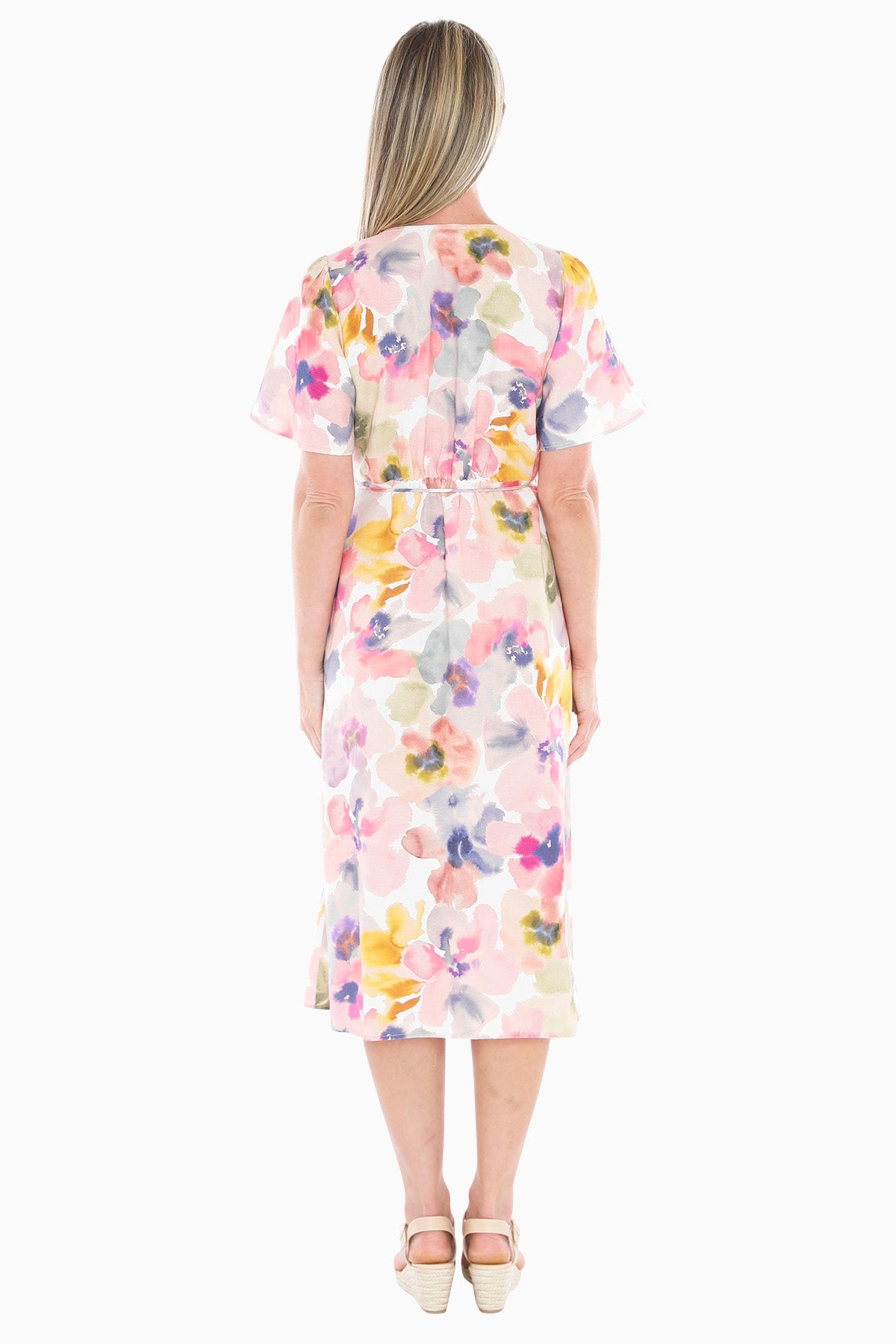 Womens Soft Blossom Dress Multicolor 596j5004a