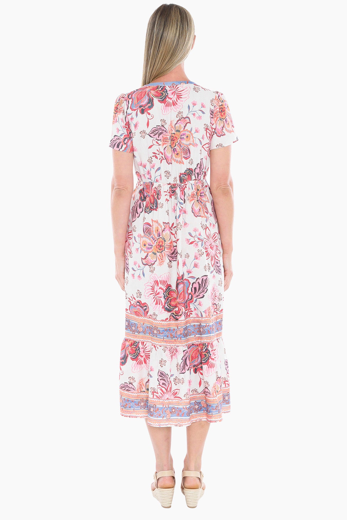 Womens Sweet Iris Dress Multicolor 596j5156a