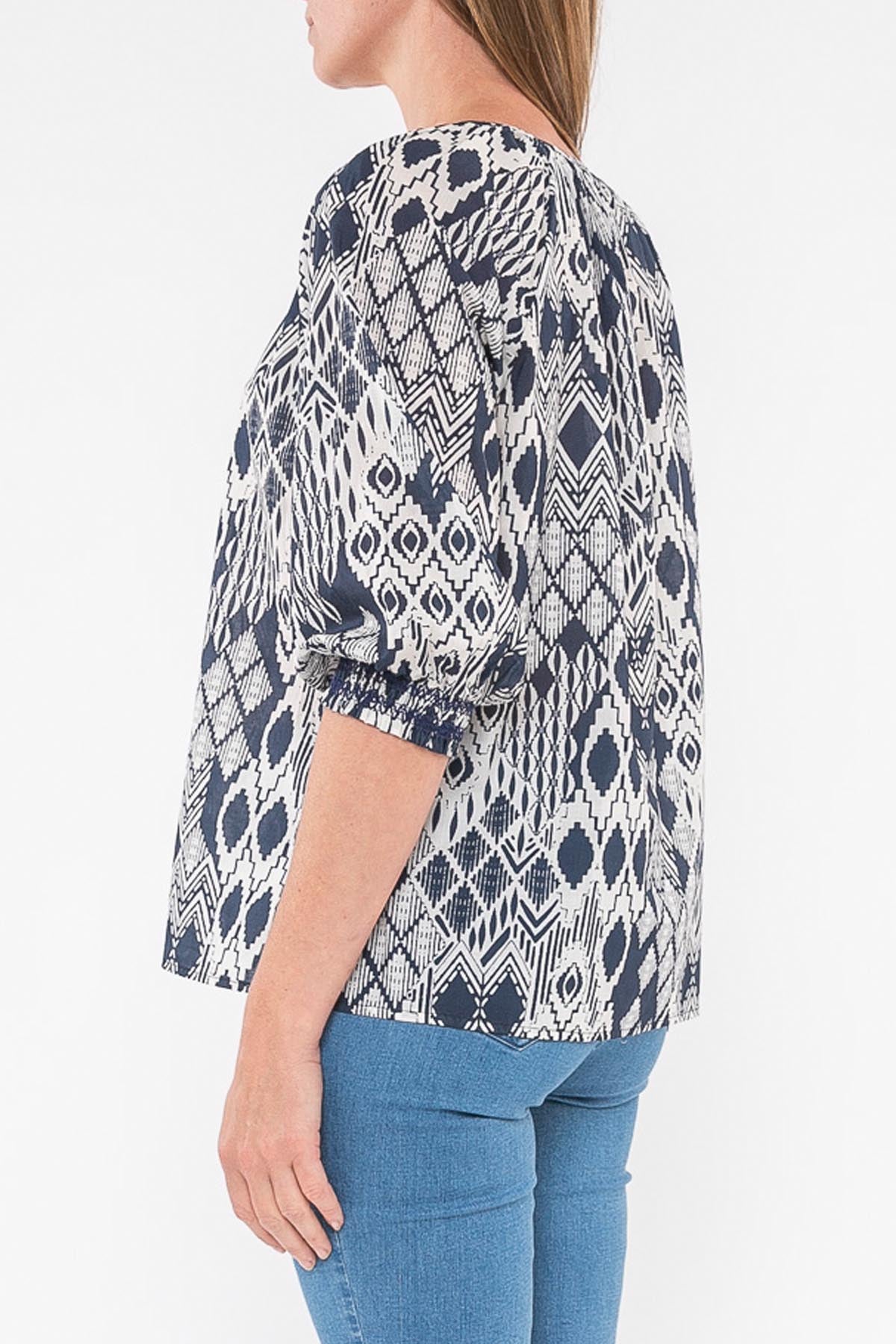 Tribal Print Top