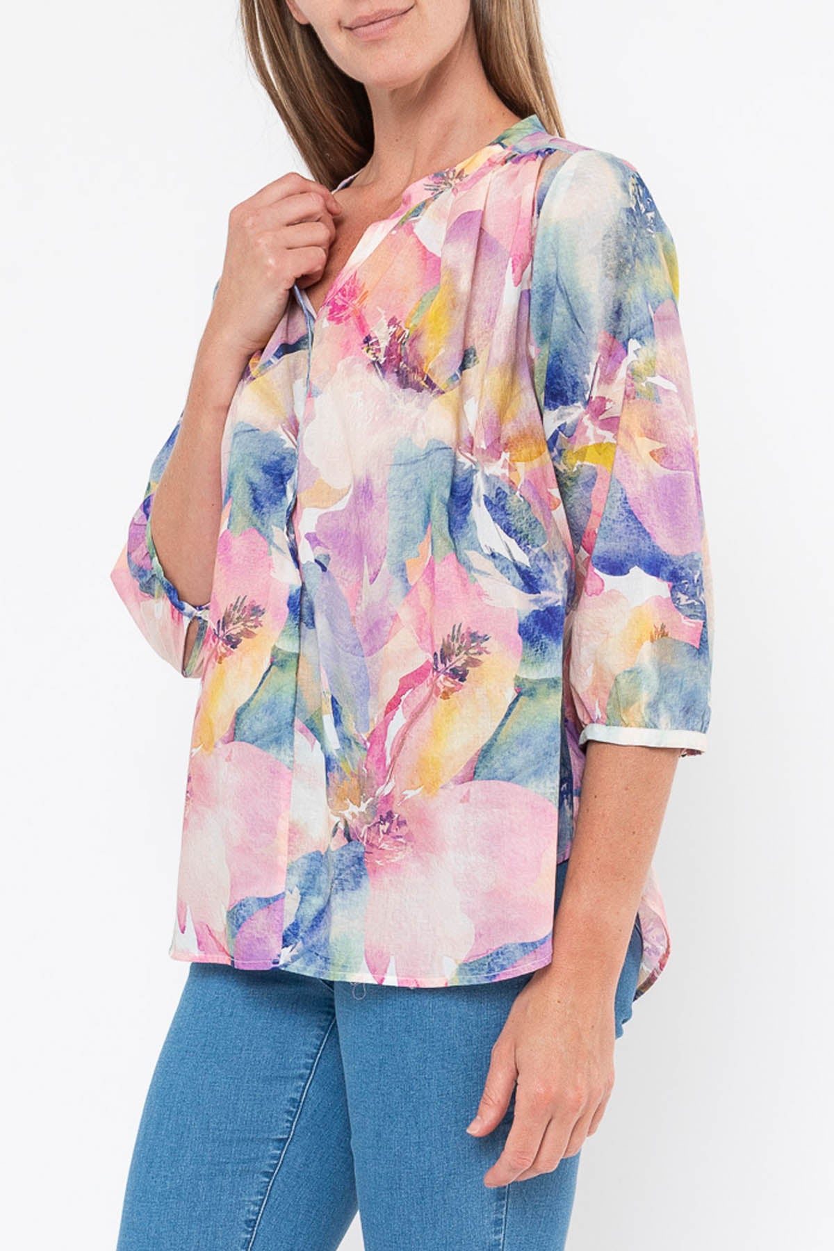 Watercolour Bloom Top