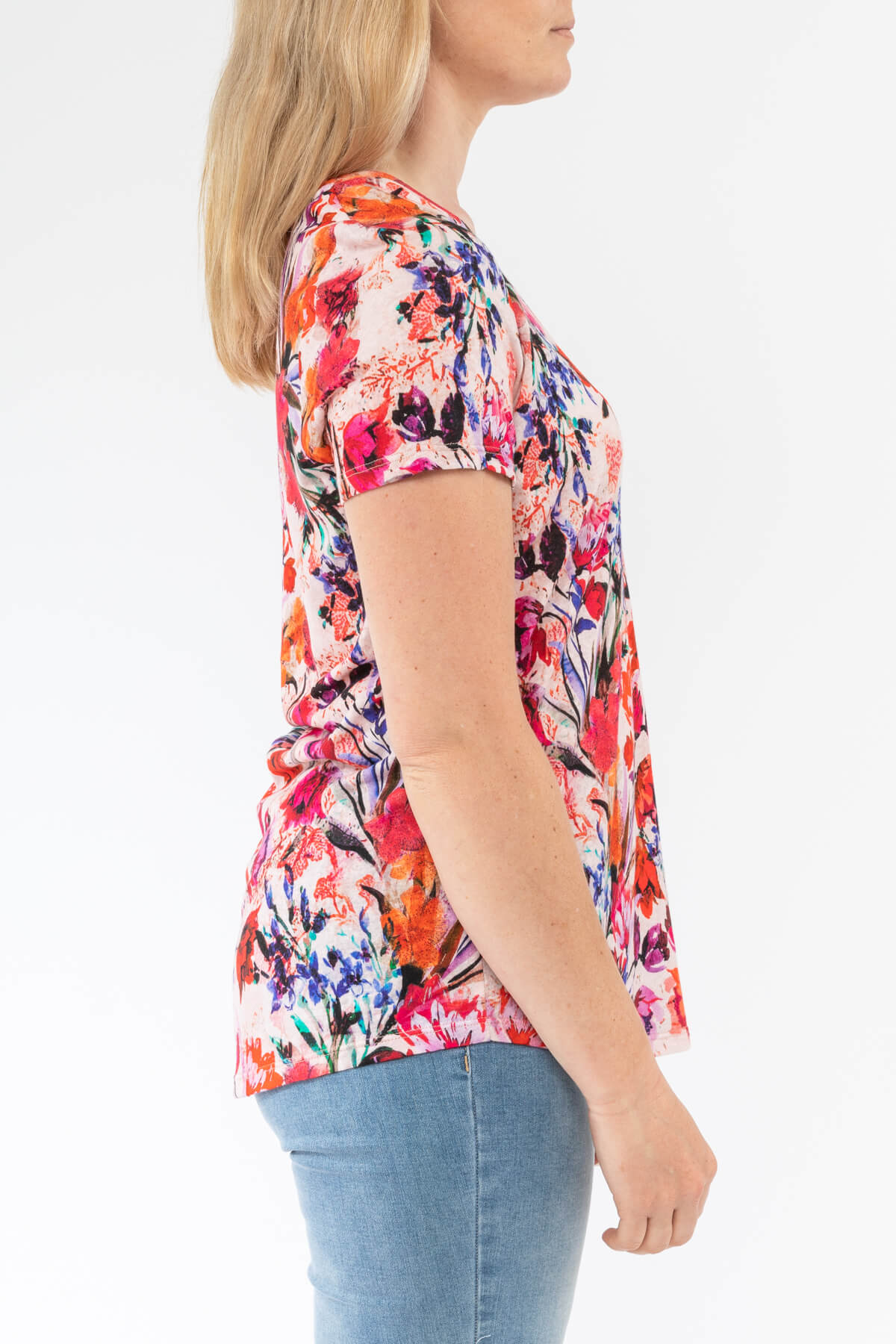 Botanical Floral Printed Tee