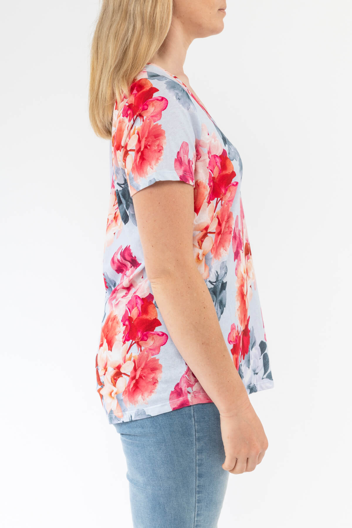 Summer Bloom Printed Tee