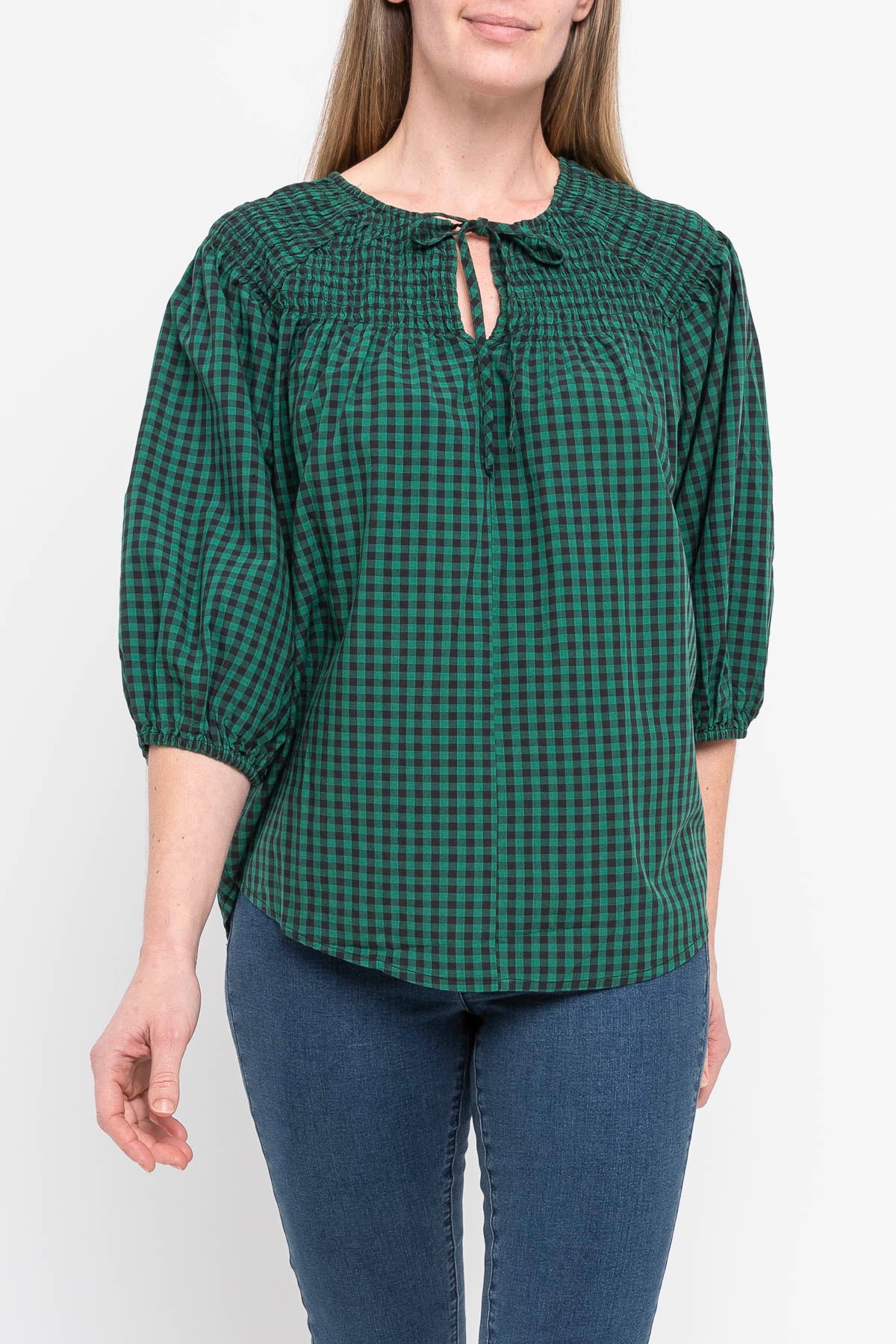 Tiered Check Top