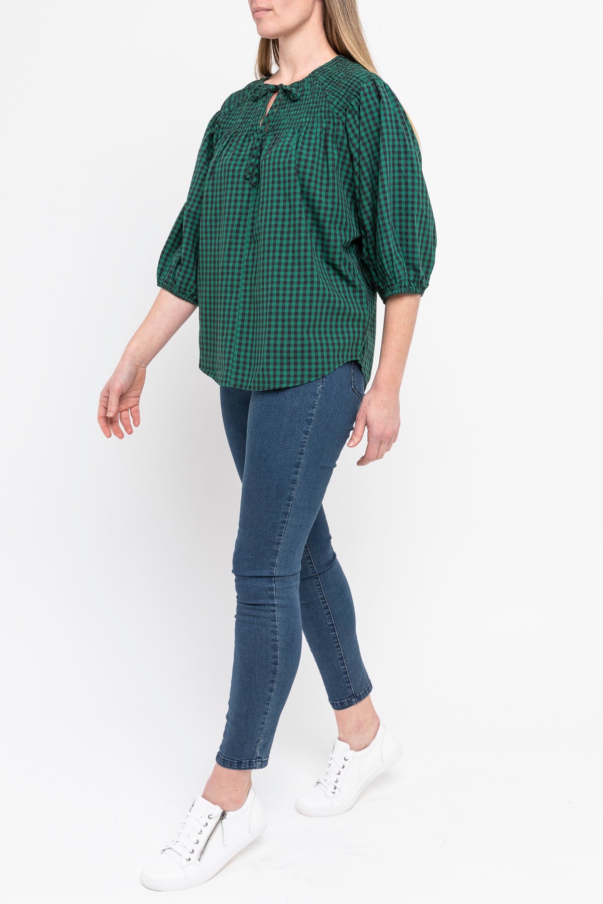Tiered Check Top
