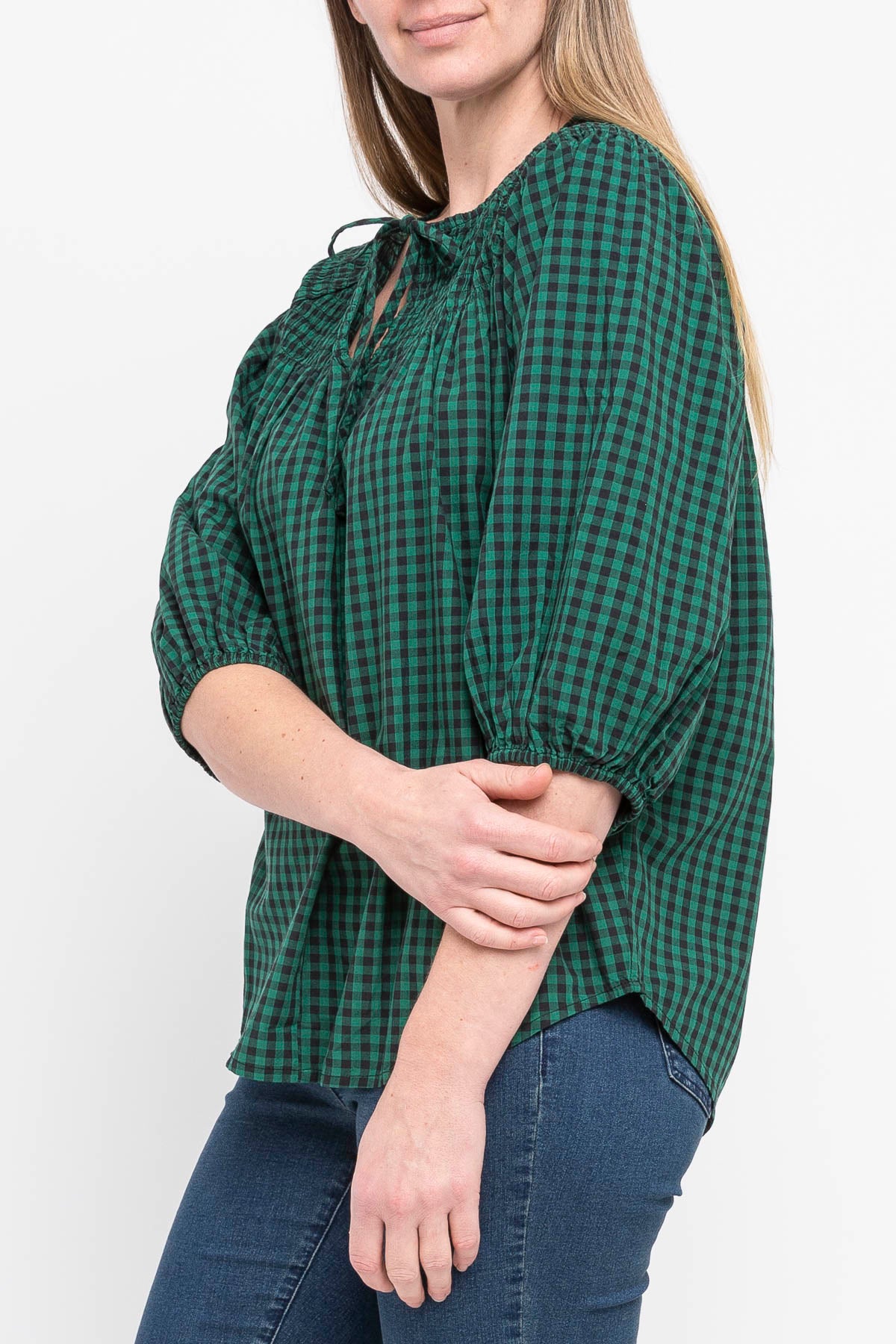 Tiered Check Top