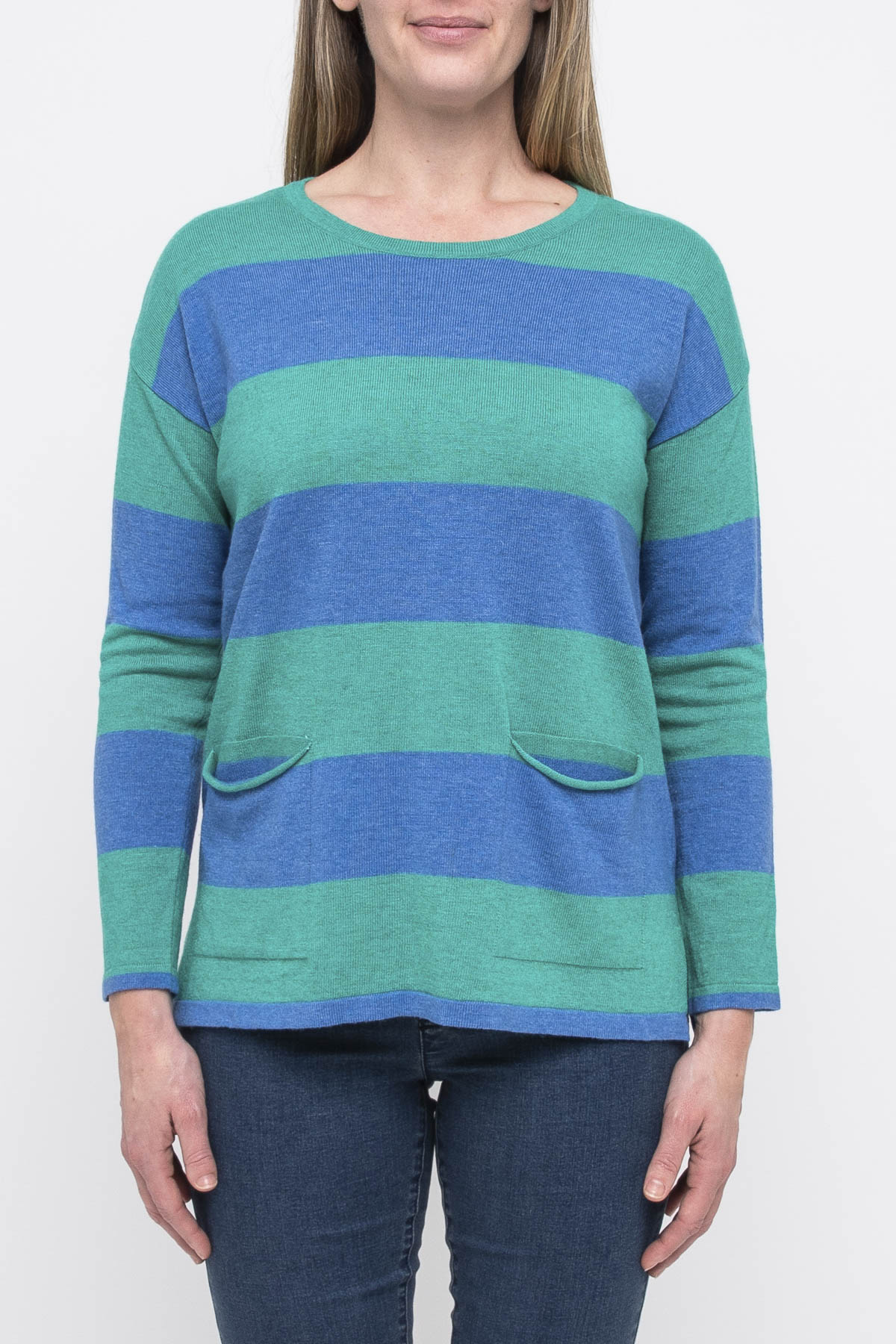 Wide Stripe Pullover