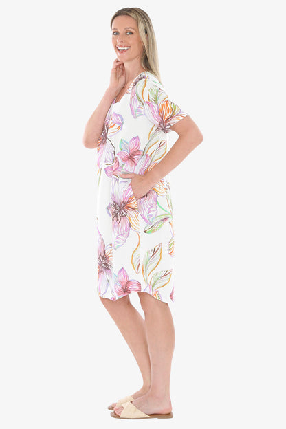 Womens Floraline Dress Multicolor 596j5148a
