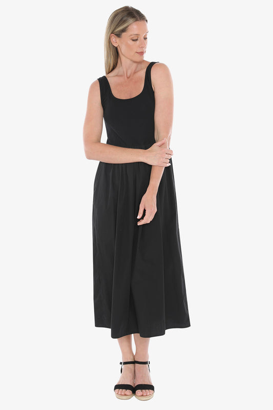 Womens Tank Dress Black 596j5153a