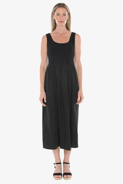 Womens Tank Dress Black 596j5153a
