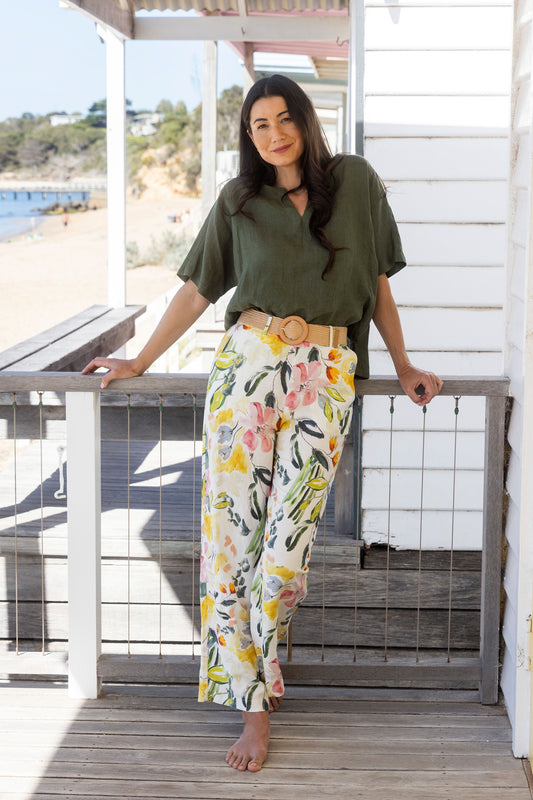 Womens Wildflower Pant Multicolor 596j7078a